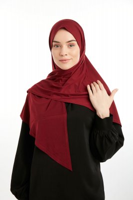 Nermin - Bordeaux Sandy Scarfs Hijab