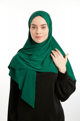 Nermin - Mørk Grønn Sandy Scarfs Hijab