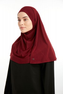 Ilay - Bordeaux Sandy Turban Hijab