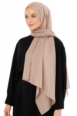 Esra - Lys Taupe Chiffon Hijab