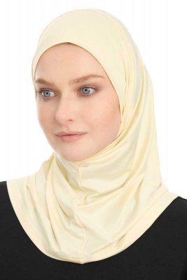 Yazmin - Creme Amira Hijab Ready To Wear