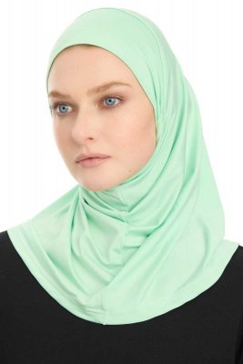 Yazmin - Mintgrønn Amira Hijab Ready To Wear