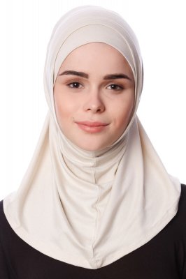 Nehir - Lys Beige 2-Piece Al Amira Hijab