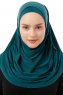 Esma - Mørk Grønn Amira Hijab - Firdevs