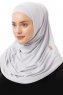 Esma - Milennium Grå Amira Hijab - Firdevs
