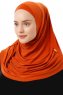 Esma - Oransje Amira Hijab - Firdevs