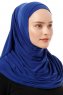 Esma - Blå Amira Hijab - Firdevs