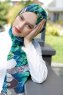 Kader - Grønn Mønstret Hijab - Sal Evi
