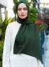 Emira - Mørk Grønn Hijab - Sal Evi