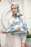 Ananas Mønstret Twill Hijab - Sal Evi