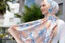 Tropic Mønstret Twill Hijab - Sal Evi