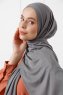 Sibel - Antrasitt Jersey Hijab