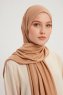 Sibel - Lysebrun Jersey Hijab