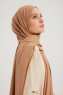 Sibel - Lysebrun Jersey Hijab