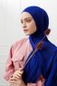 Sibel - Blå Jersey Hijab