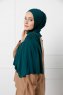 Sibel - Mørk Grønn Jersey Hijab