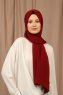 Yildiz - Bordeaux Crepe Chiffon Hijab