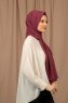 Yildiz - Plomme Crepe Chiffon Hijab