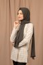 Yildiz - Khaki Crepe Chiffon Hijab