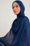 Berrak - Marineblå Janjanli Hijab