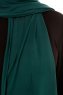 Melek - Mørk Grønn Premium Jersey Hijab - Ecardin