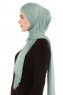 Melek - Grønn Premium Jersey Hijab - Ecardin