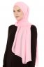 Derya - Rosa Praktisk Chiffon Hijab