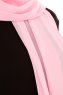 Derya - Rosa Praktisk Chiffon Hijab