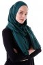 Hanfendy - Mørk Grønn Praktisk One Piece Hijab