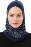 Babe Cross - Marineblå One-Piece Al Amira Hijab