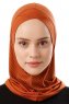 Babe Cross - Mursteinsrød One-Piece Al Amira Hijab