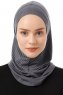 Babe Plain - Mørk Grå One-Piece Al Amira Hijab