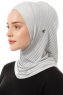 Babe Plain - Lysegrå One-Piece Al Amira Hijab