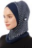 Silva Cross - Marineblå One-Piece Al Amira Hijab