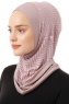 Silva Plain - Steingrå One-Piece Al Amira Hijab
