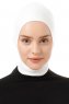 Elnara - Creme Plain Hijab Undersjal