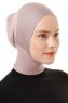 Elnara - Steingrå Plain Hijab Undersjal