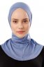 Ceren - Indigo Praktisk Viskos Hijab
