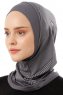 Wind Plain - Mørk Grå One-Piece Al Amira Hijab