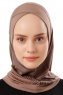 Wind Cross - Mørk Taupe One-Piece Al Amira Hijab