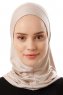 Logo Plain - Lys Taupe One-Piece Al Amira Hijab