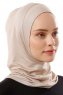 Logo Plain - Lys Taupe One-Piece Al Amira Hijab