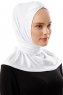 Sportif Cross - Hvit Praktisk Viskos Hijab