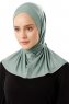 Sportif Cross - Grønn Praktisk Viskos Hijab