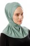 Sportif Cross - Grønn Praktisk Viskos Hijab