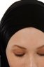 Alara Cross - Svart One Piece Chiffon Hijab