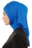 Isra Plain - Blå One-Piece Viskos Hijab