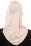 Isra Cross - Gammelrosa One-Piece Viskos Hijab