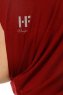 Hanfendy Plain Logo - Bordeaux One-Piece Hijab