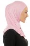 Hanfendy Plain Logo - Rosa One-Piece Hijab